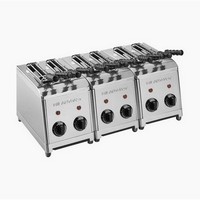 photo Stainless steel 6 tong toaster 220-240v 50/60hz 3.66kw 1